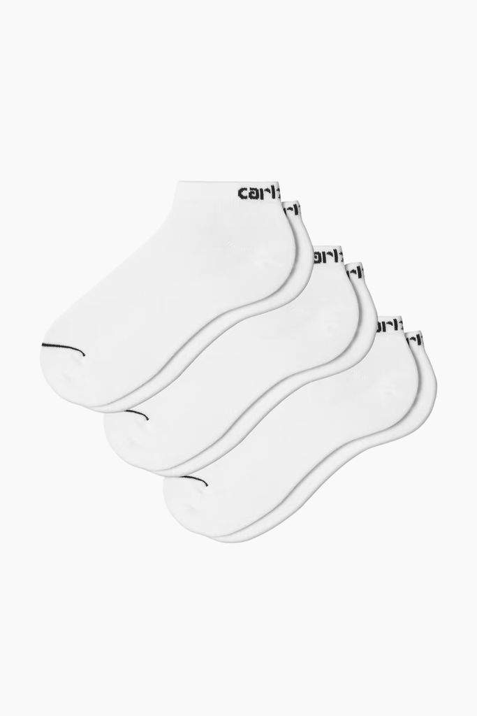 Script Sneakers Socks - White/Black - Carhartt WIP
