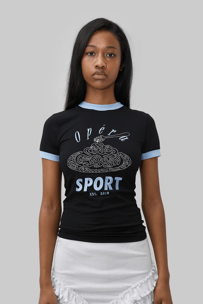 Sere Tee - Black - OpéraSPORT