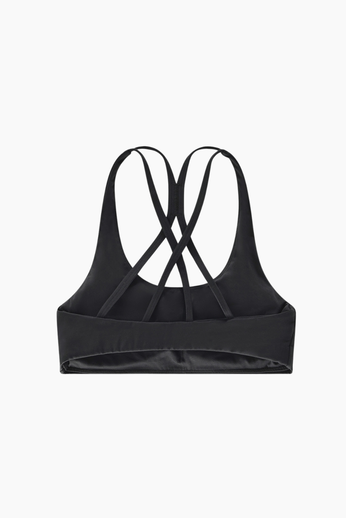 Sports Bra - Black Onyx - bareen