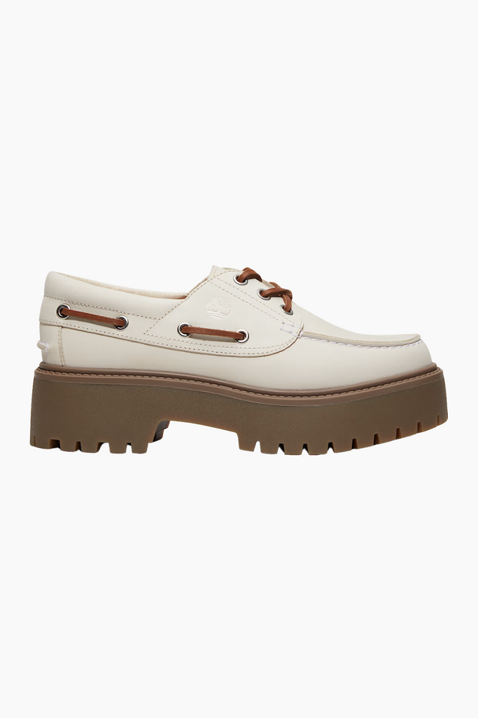 Stone Street Boat Shoe - Natural Nubuck - Timberland