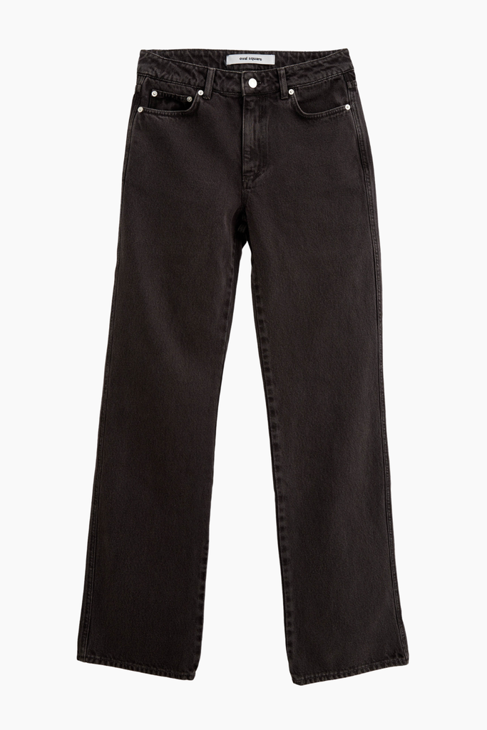 Straight Jeans - Chocolate Torte - Oval Square