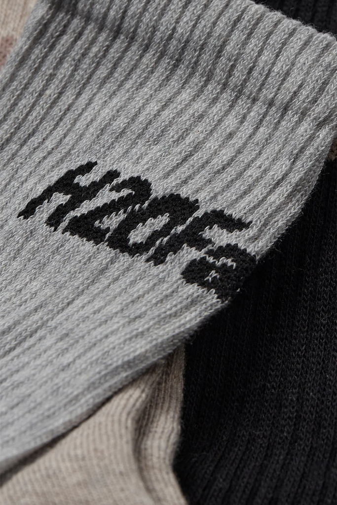 Suck Socks 3 Pack - Black/Beige/Grey - H2O Fagerholt