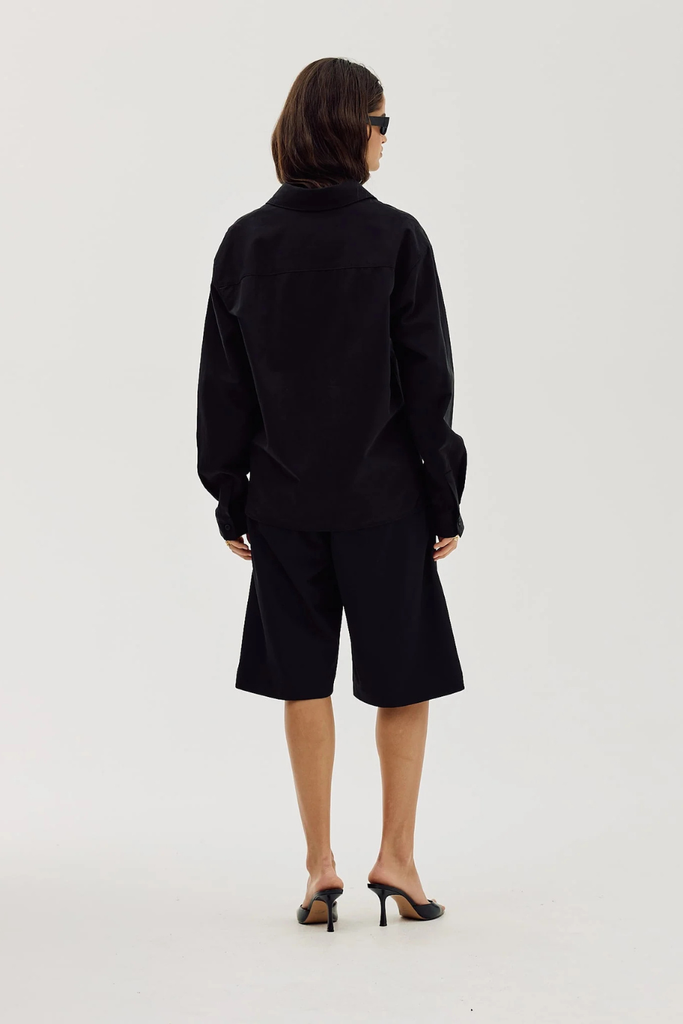 Suit Shorts - Black - bareen