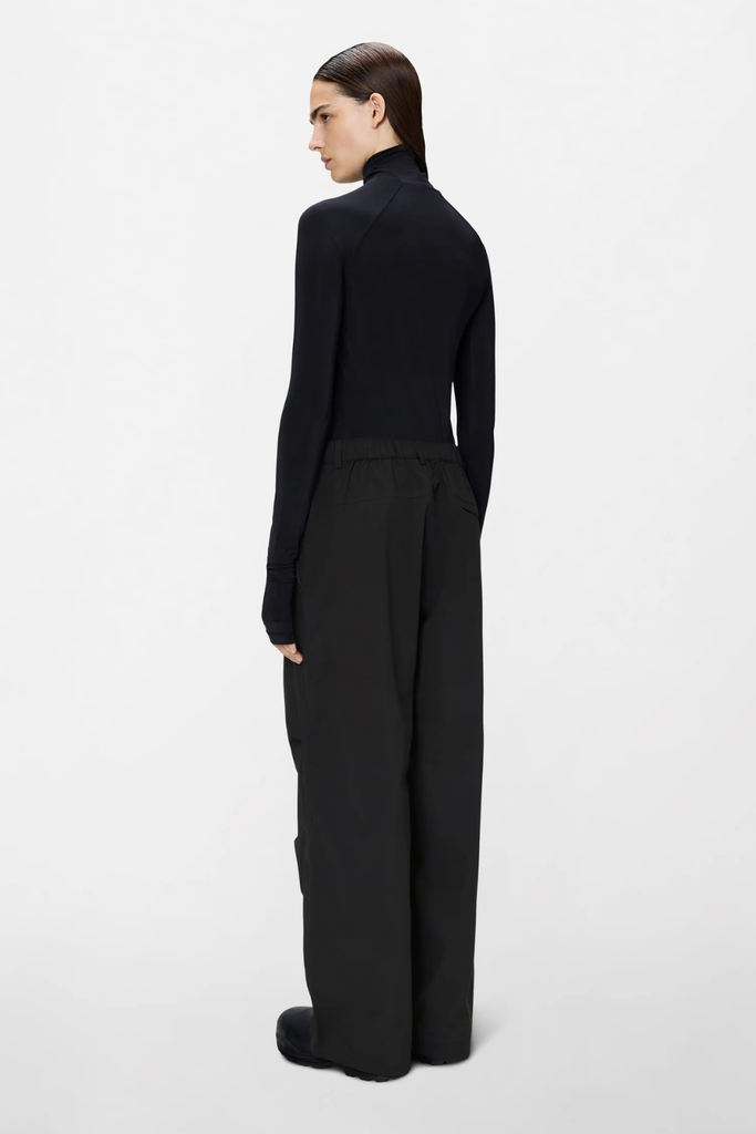 Suva Hardshell Pants Wide W3 - Black - Rains