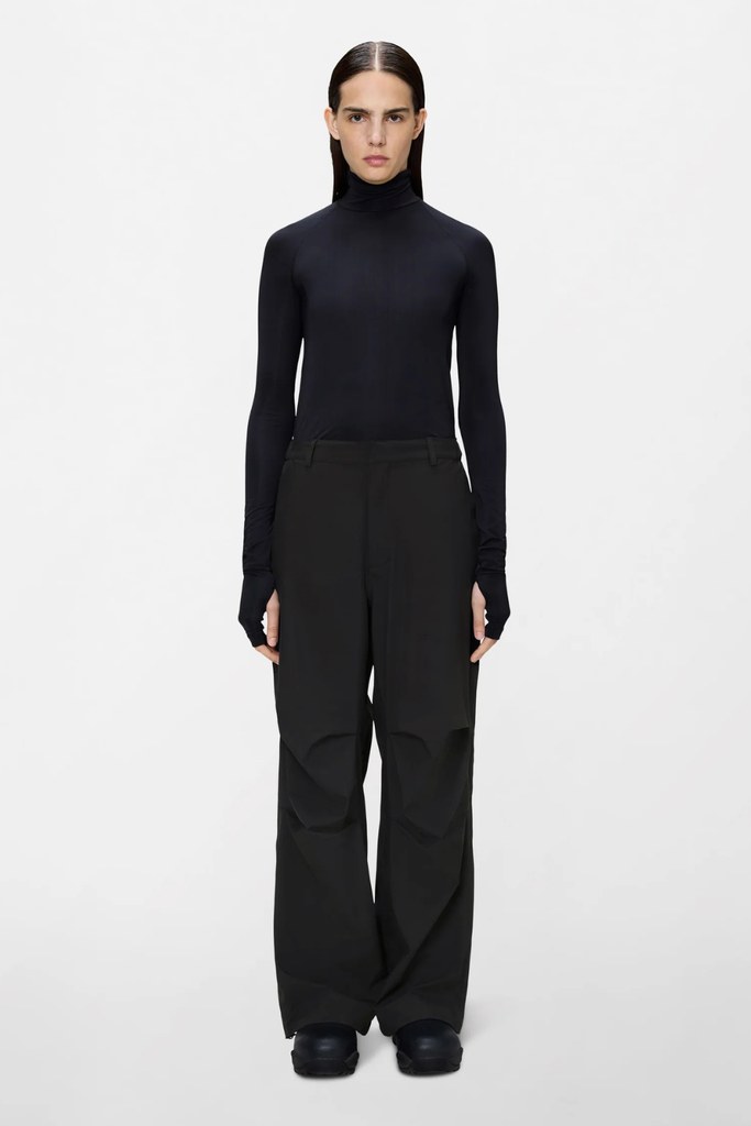 Suva Hardshell Pants Wide W3 - Black - Rains