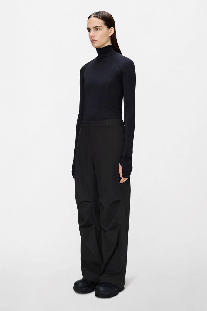 Suva Hardshell Pants Wide W3 - Black - Rains