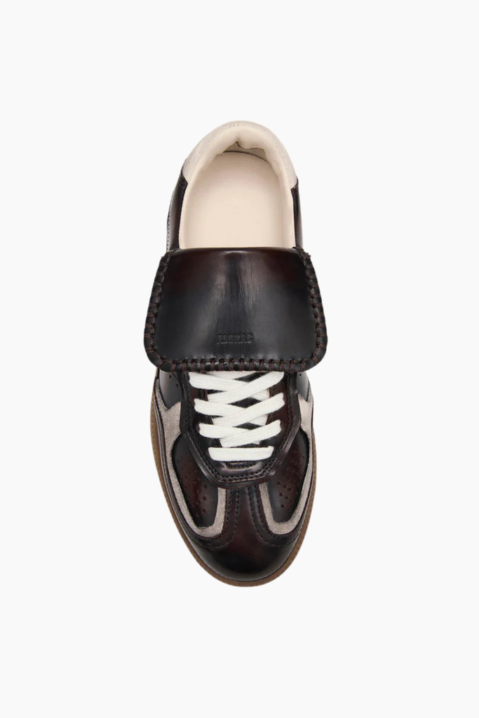 Tb.490 Club Brushed Dark Chocolate Leather Sneakers - Brushed Dark Chocolate - Alohas