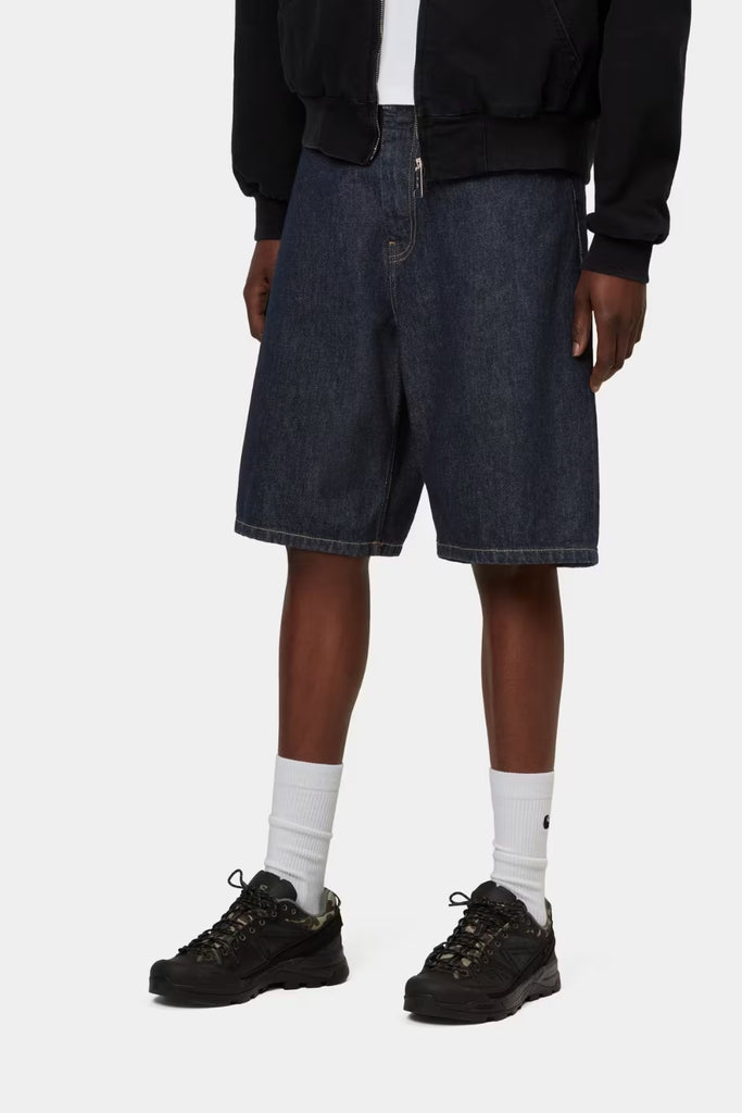 W' Brandon Short I037021 - Denim Blue Rinsed - Carhartt WIP