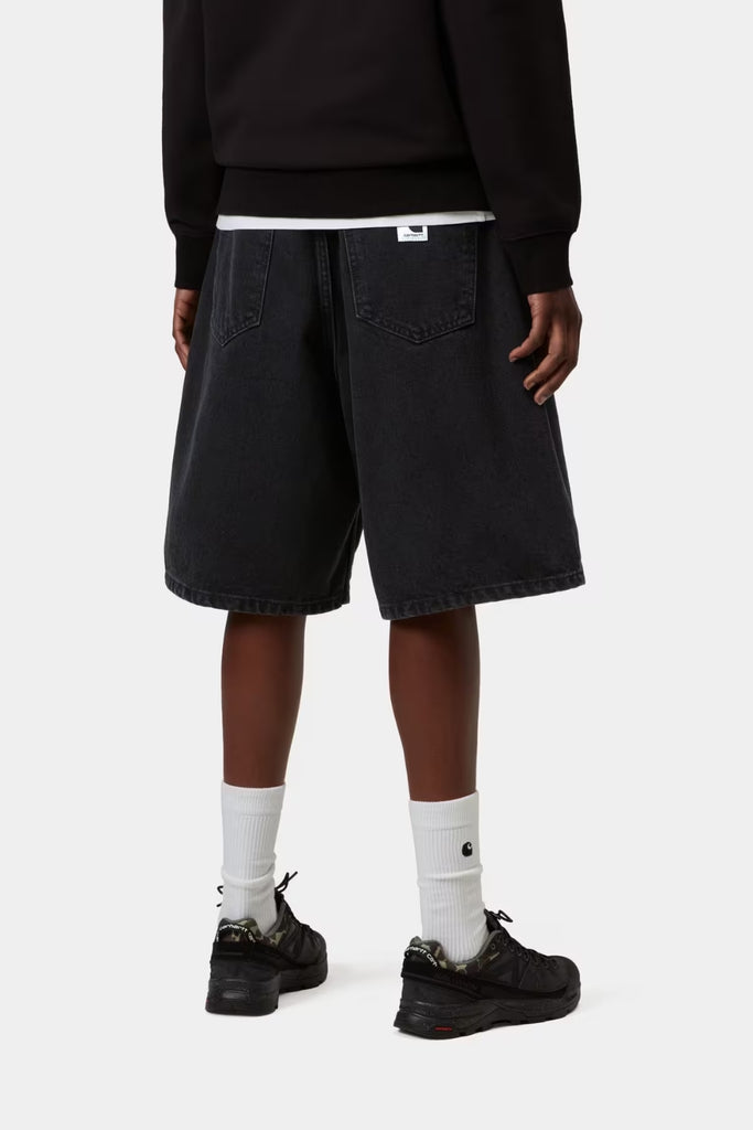 W' Brandon Short I037021 - Black Stone Washed - Carhartt WIP