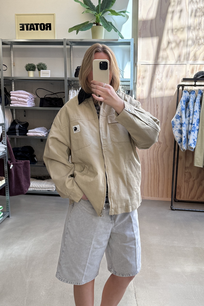W' Dana Jacket - Barchan/Black Rinsed - Carhartt WIP
