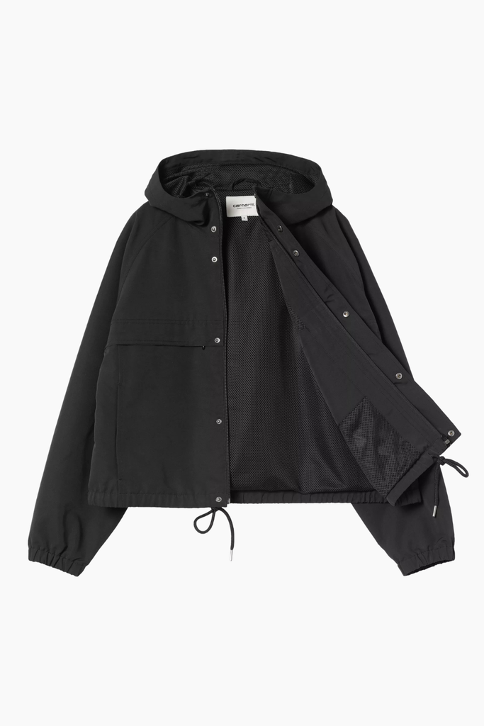 W' Iwan Jacket - Black/White - Carhartt WIP