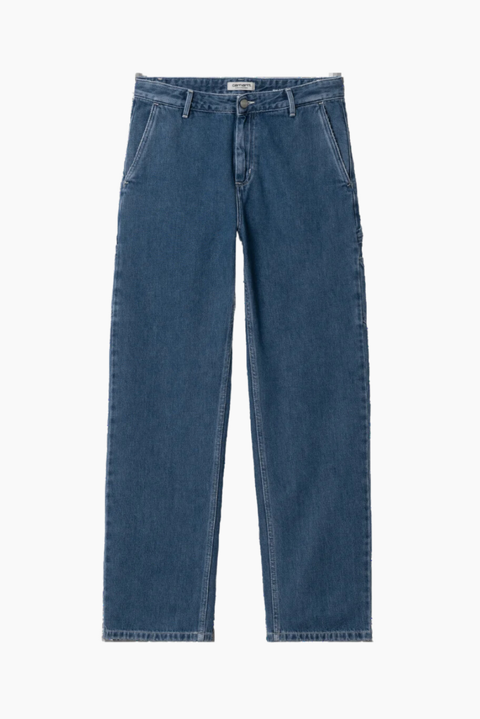 W' Pierce Pant Straight Maverick - Blue Stone Washed - Carhartt WIP