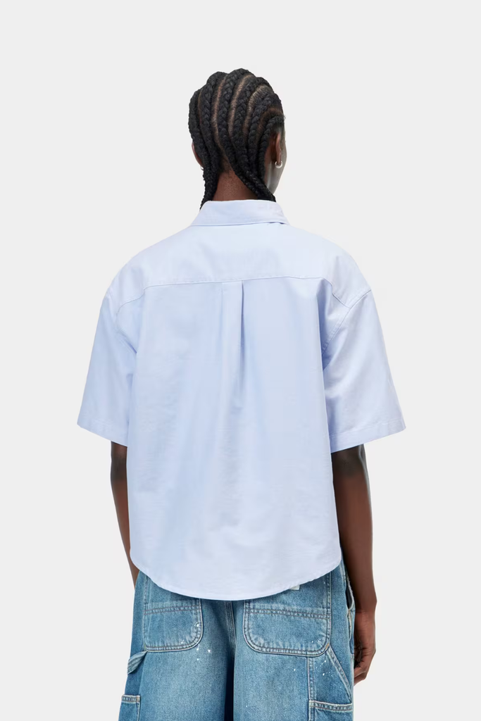 W´ S/S Kaia Shirt - Bleach/White - Carhartt WIP
