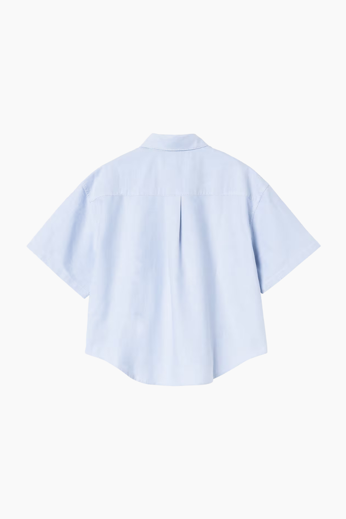 W´ S/S Kaia Shirt - Bleach/White - Carhartt WIP