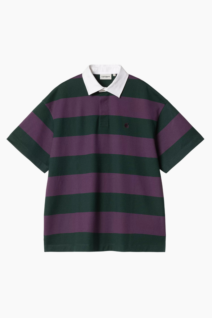 W' S/S Seffner Polo T-shirt - Seffner Stripe - Carhartt WIP