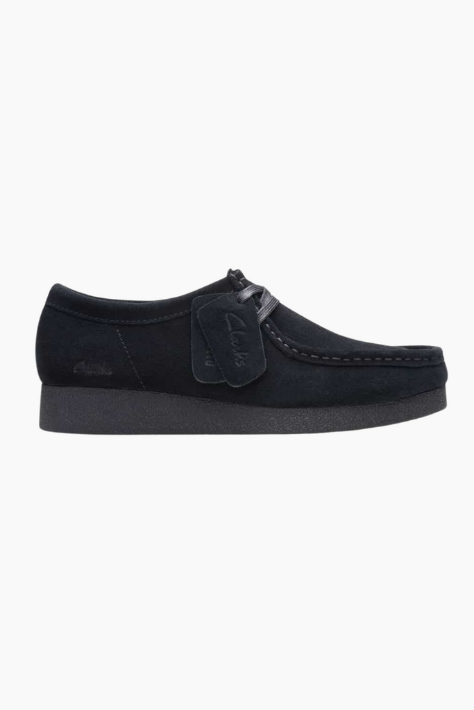 Wallabee - Black Suede - Clarks