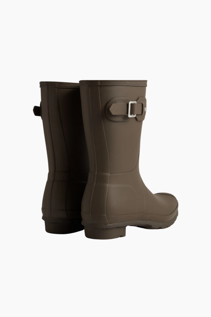 Womens Original Short Boot - Chocolate Brown - Hunter