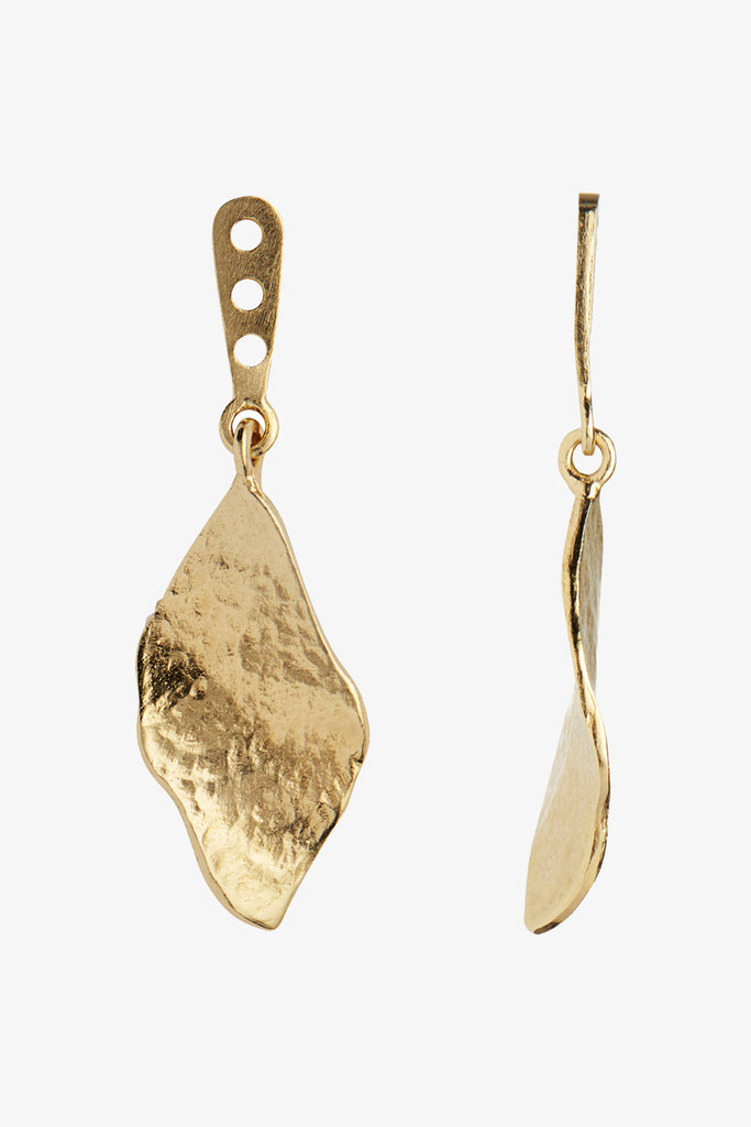 Ile De L'Amour Behind Ear-Earring - Gold - Stine A