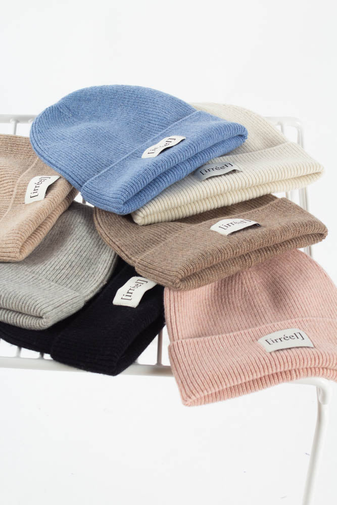 Akeelah wool Beanie - Creme - irréel