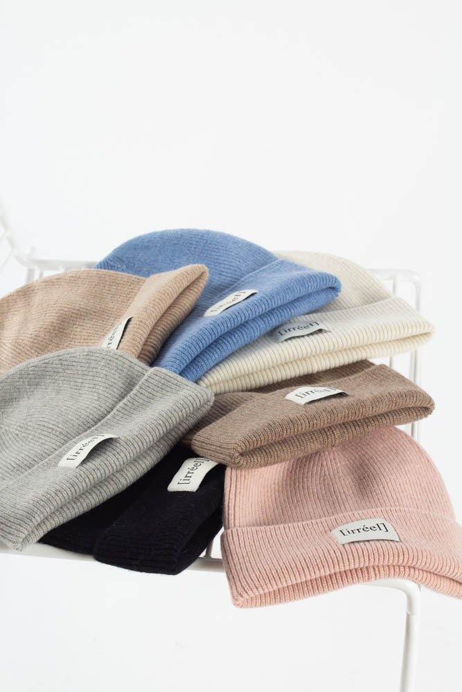 Akeelah wool Beanie - Rose - irréel