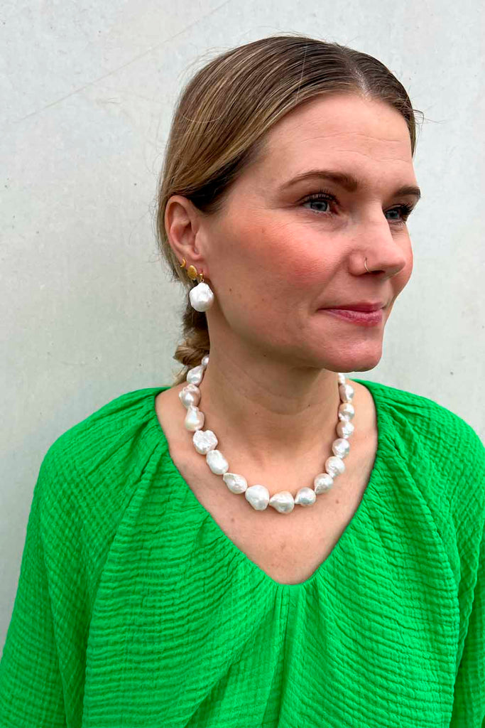 Barok earstick - Guld - Sorelle