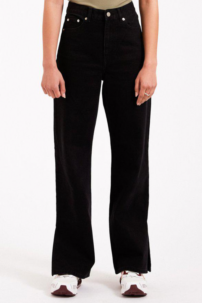 Echo Shoe Cut - Black - Dr. Denim