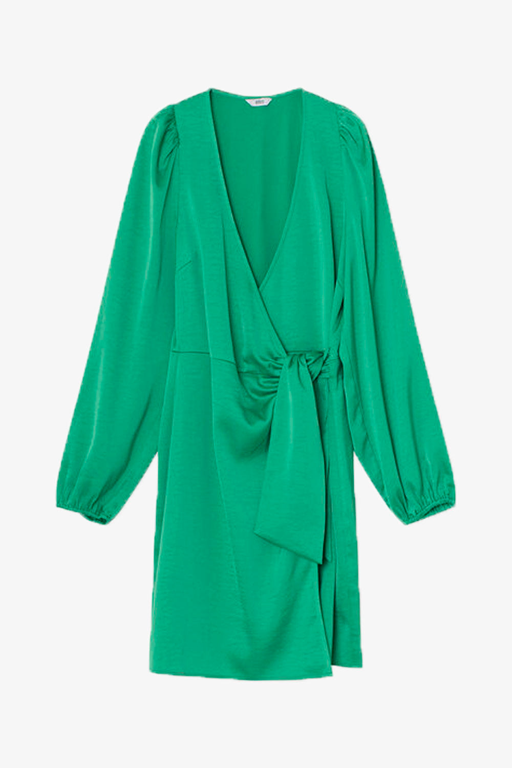 vejledning Elemental famlende Enrobyn LS V-N Dress i farven Emerald Green fra Envii - Køb her! – QNTS.dk