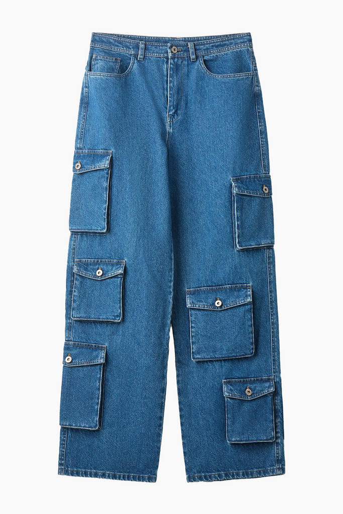 Gad Pants - Medium Denim Blue - H2O Fagerholt