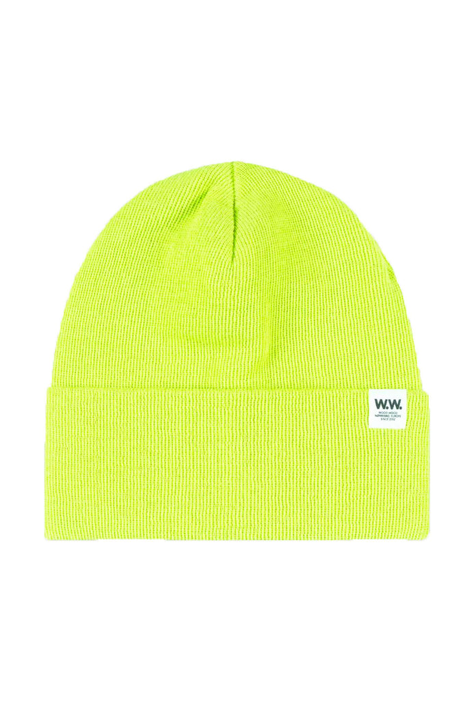 Gerald Tall Beanie - Bright Green - Wood Wood