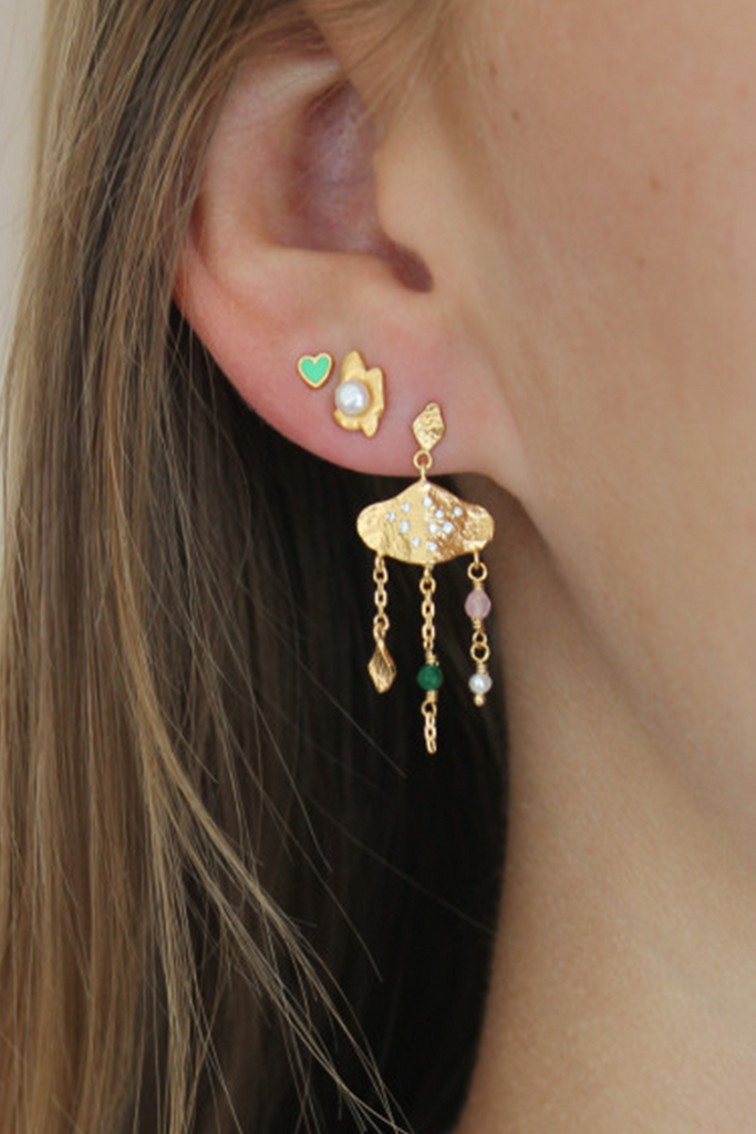 Petit Shelly Pearl - Gold - Stine A