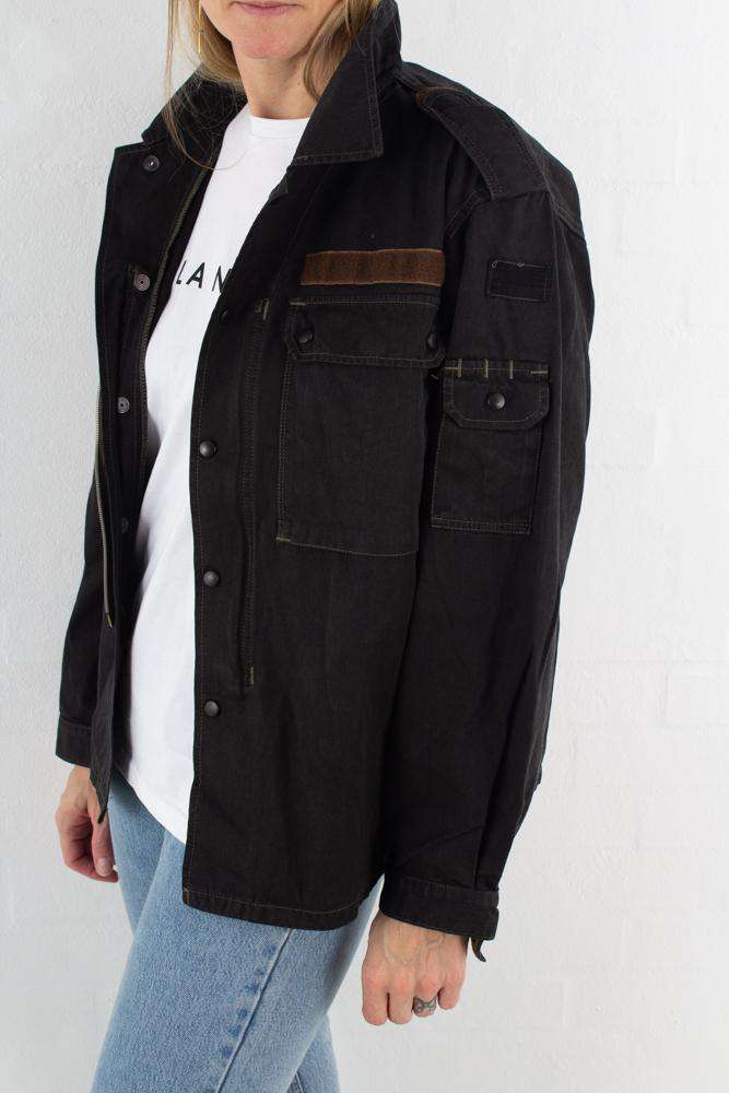 Vintage Army Jakke - Sort