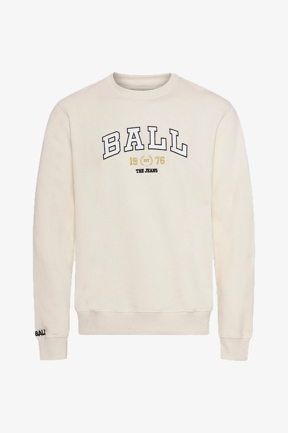 L. sweatshirt I farven White fra Ball Original - Køb nu! –