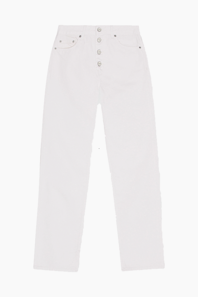 Lovy Rigid Denim - Bright White - GANNI