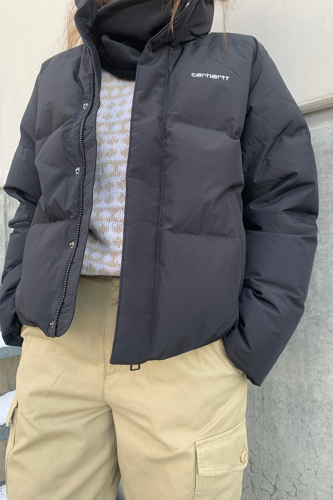 W' Yanie Jacket - Black/White - Carhartt WIP