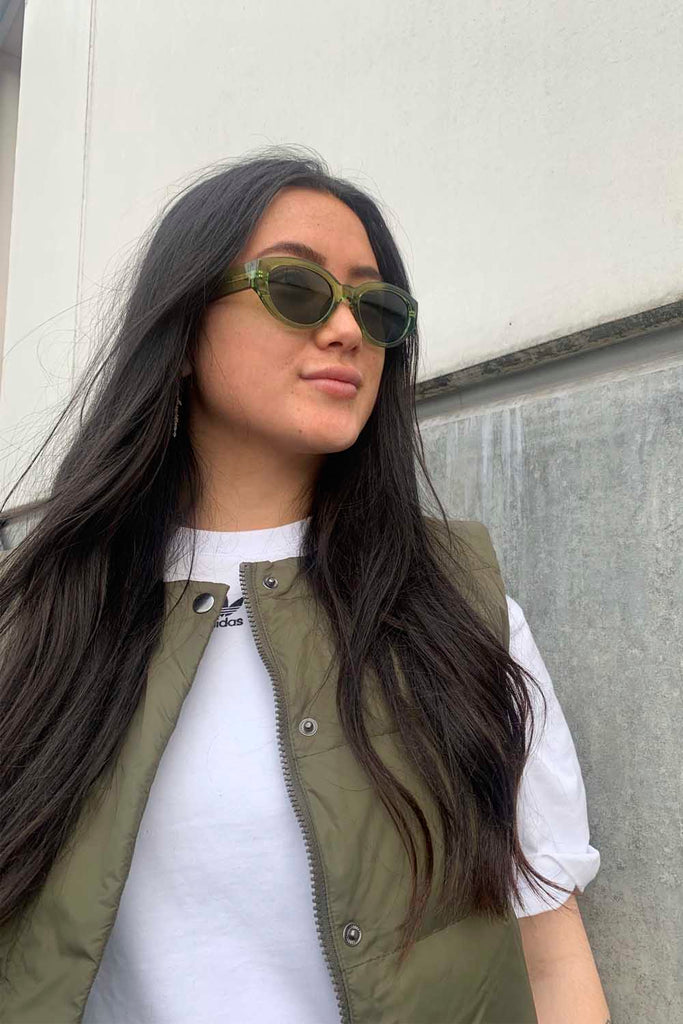 Winnie - Light Olive Transparent - A. Kjærbede