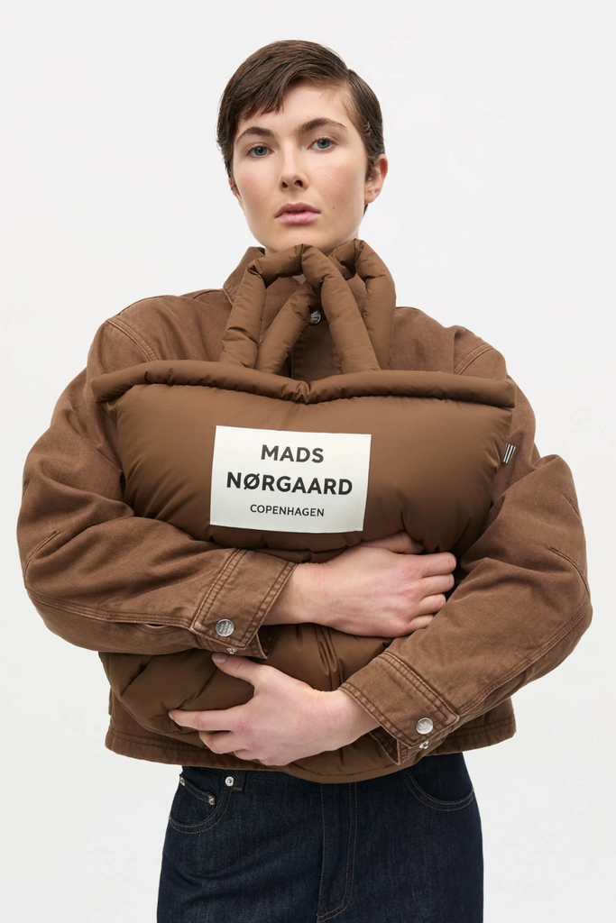 Light Ripstop Pillow Bag - Cocoa - Mads Nørgaard