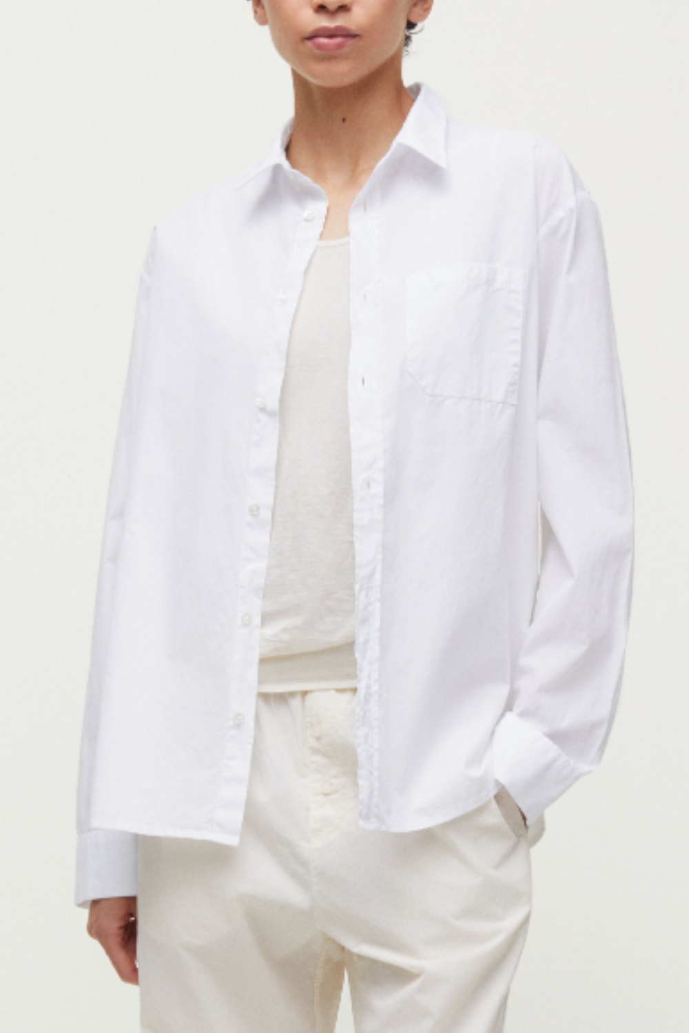 Classic Shirt 2372 - White - Aiayu