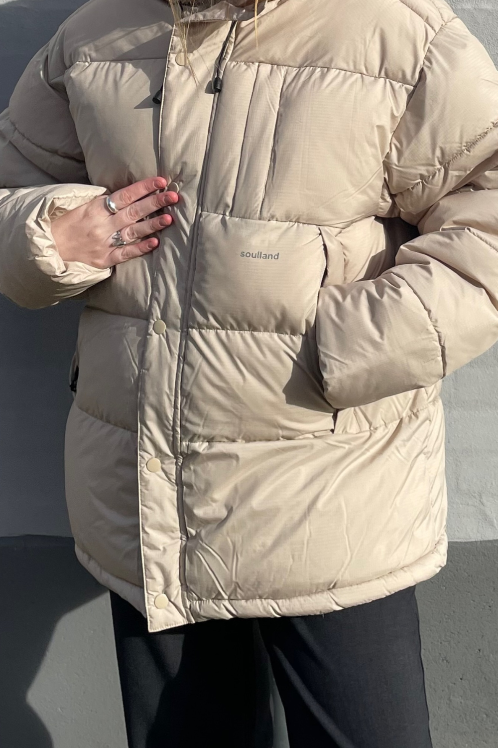 22AW Soulland Ian Jacket ダウンジャケット 22AW Soulland Ian Jacket ダウンジャケット