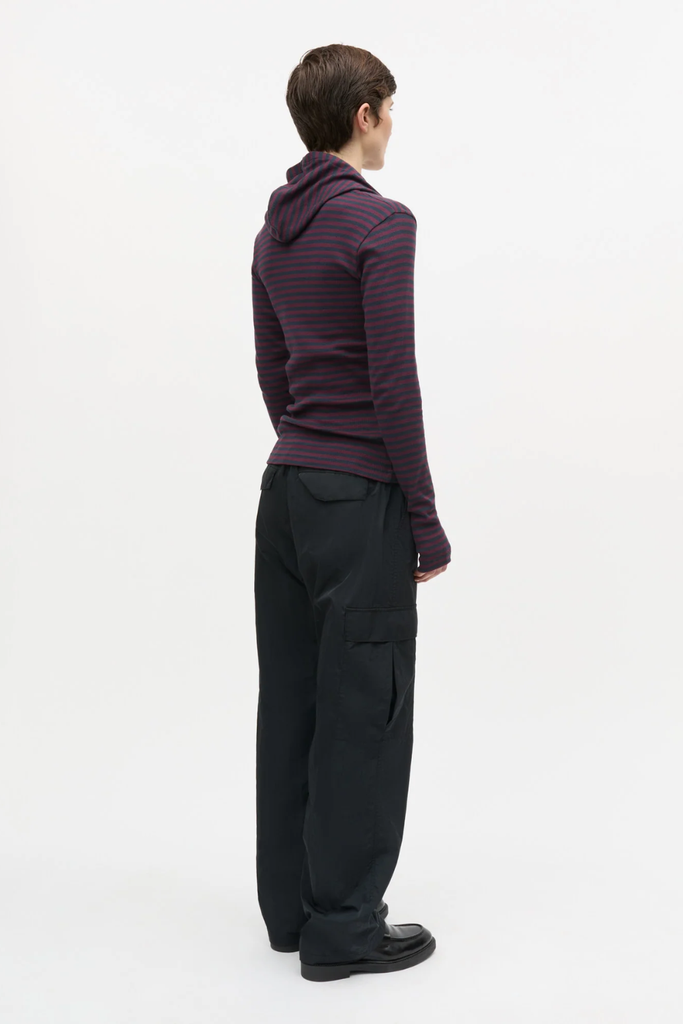 2x2 Cotton Stripe Tutti Hood - Sky Captain - Mads Nørgaard