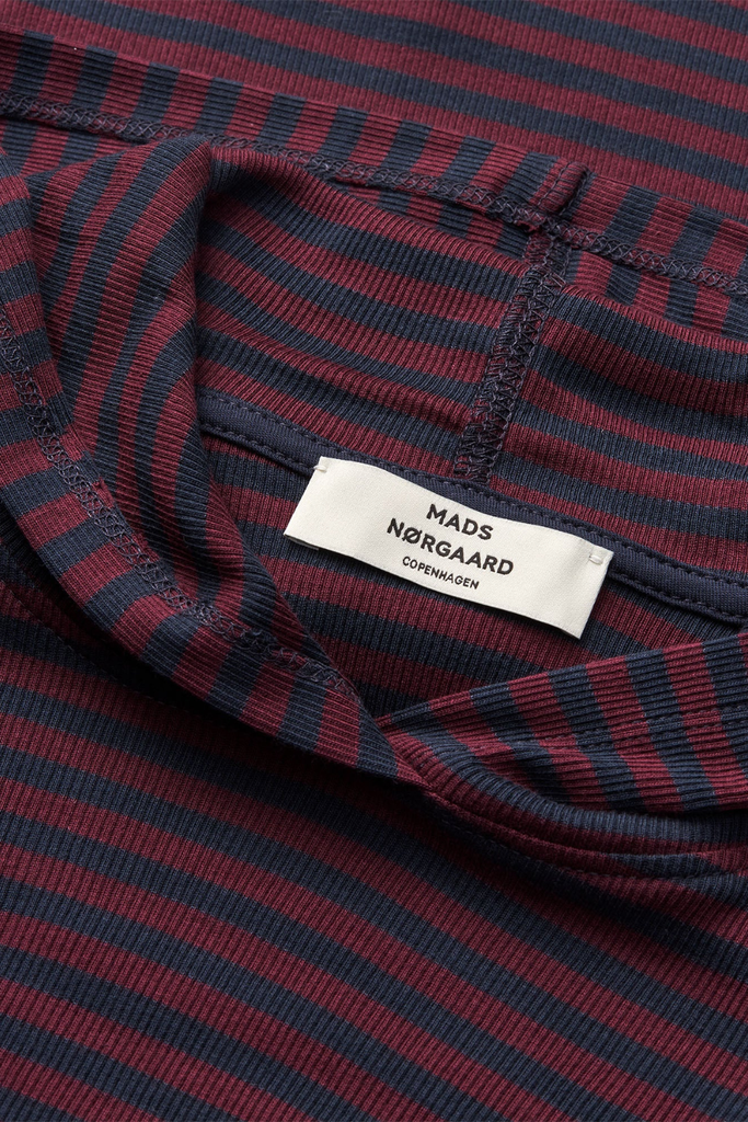 2x2 Cotton Stripe Tutti Hood - Sky Captain - Mads Nørgaard