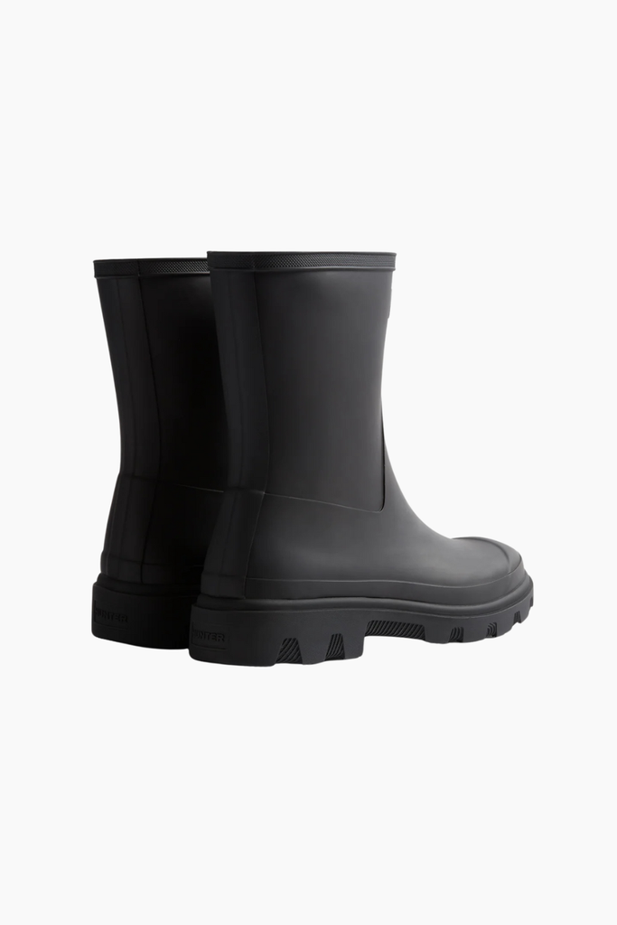 Unisex Downpour Short Boot - Black - Hunter
