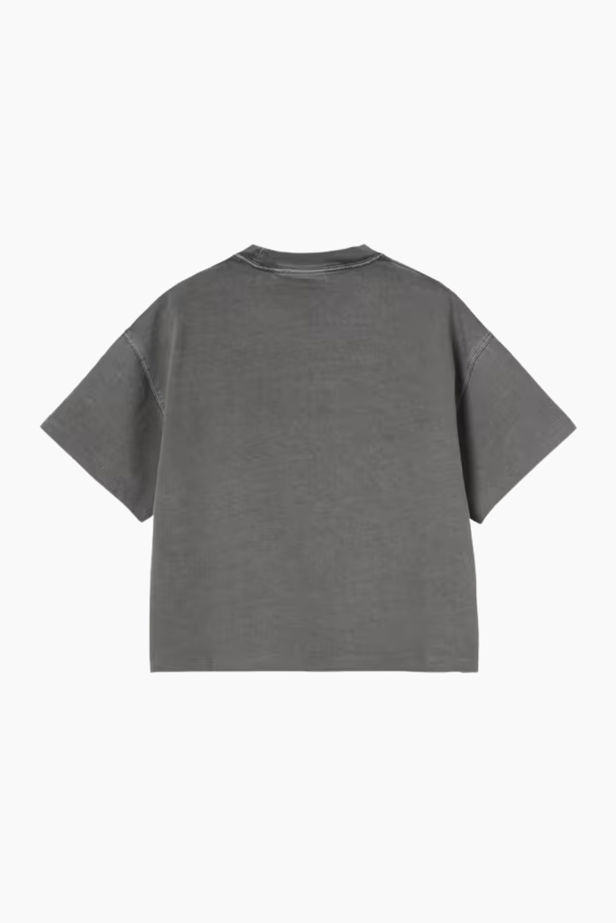 W' S/S Benton T-Shirt - Graphite Garment Dyed - Carhartt WIP