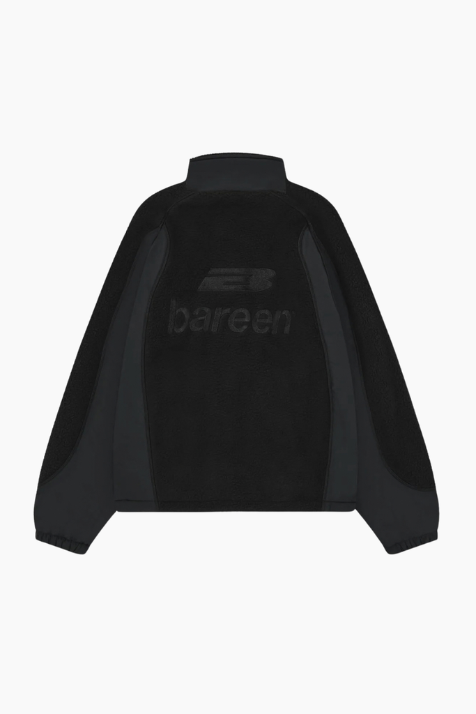 AW26 Fleece Jacket - Black - Bareen