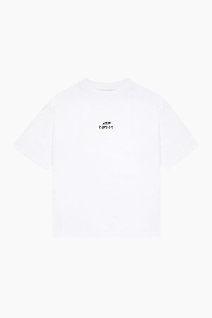 AW26 Logo Box Fit - White - Bareen