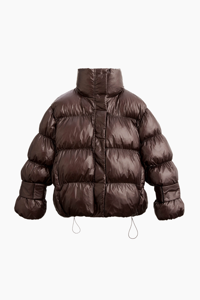 Active Collar Jacket - 6015 Chocolate Torte - Oval Square