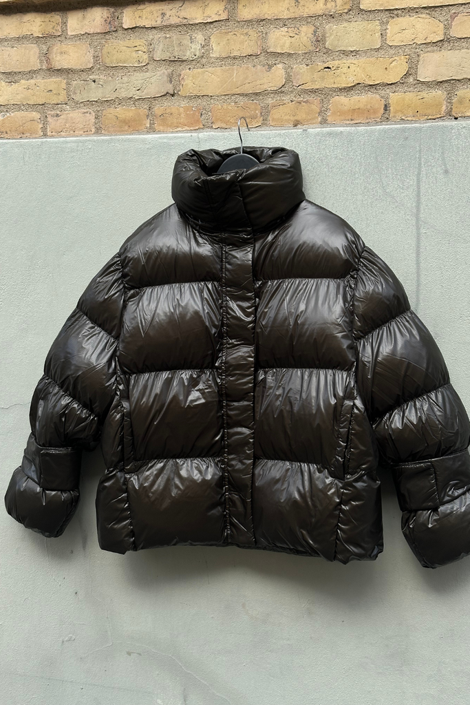 Active Collar Jacket - Dark Army - Oval Square