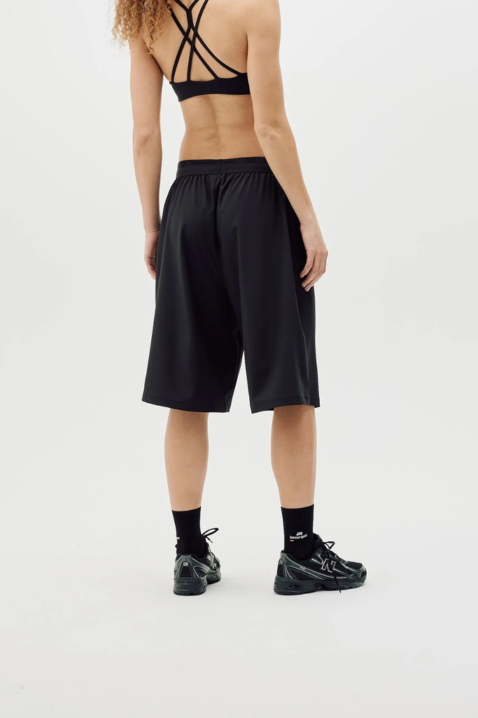 Active Long Shorts - Black - bareen