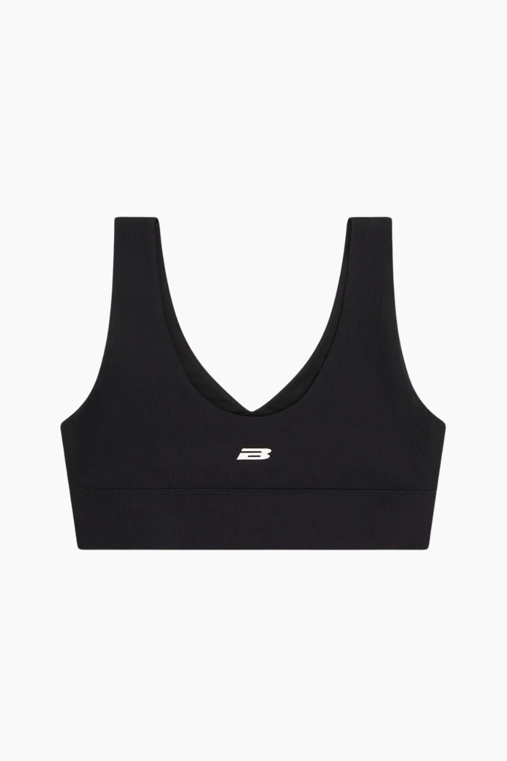 Active V-Neck Bra - Black Onyx - bareen