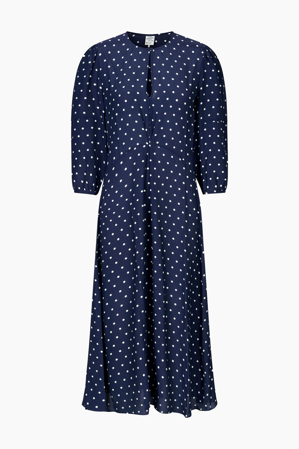 Adya Dress - Blue Margot Dot - Baum und Pferdgarten