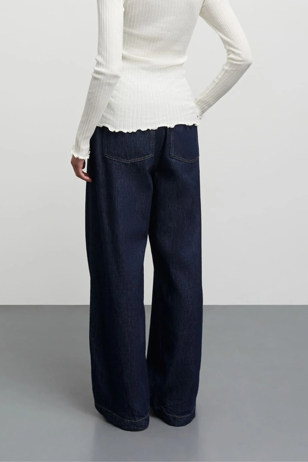 Air Denim Sotem Pants - Dark Blue Denim - Mads Nørgaard-2